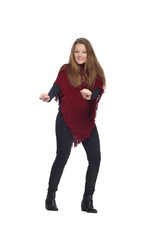 Caucasian young woman