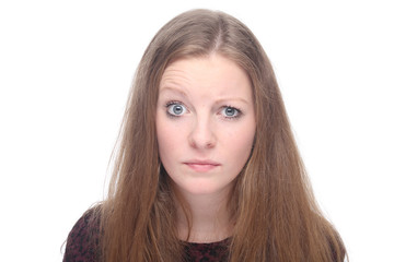 Naklejka premium Caucasian woman