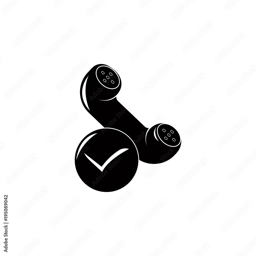 Poster good call icon. element of medal and awards for mobile concept and web apps. thin line icon for webs