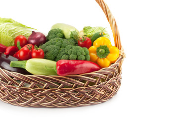 fresh and ripe vegetables