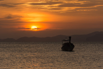 Boat and sunlight