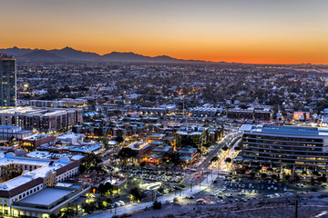 Obraz premium Phoenix Arizona City Overlook