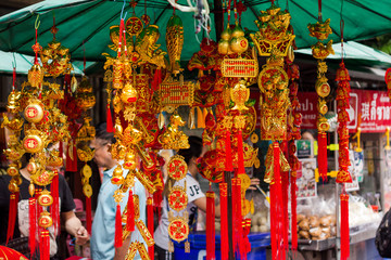 lanterns in chinese temple