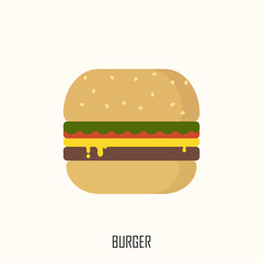 Burger Vector Template Design