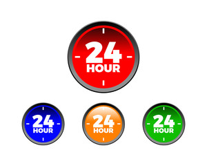24 hour button