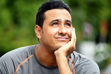 Contemplative Athlete Colombian Person