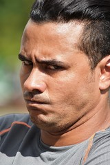 Fototapeta premium Stubborn Male Athlete