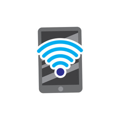 Wifi Mobile Logo Icon Design