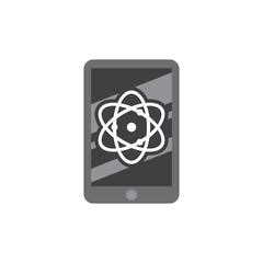 Atom Mobile Logo Icon Design