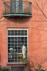 shop big window on wall