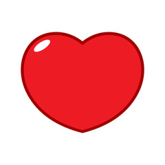 Cartoon Heart Illustration