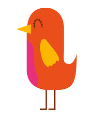 cartoon cute bird adorable animal