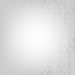 Vector abstract background technology concept.