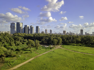 Tel Aviv  Cityscape  HaYarkon Park