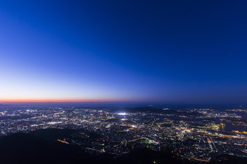 Fototapeta premium 皿倉山からの夜景