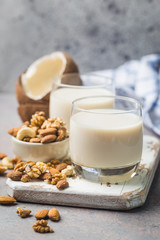 Vegan milk from nuts