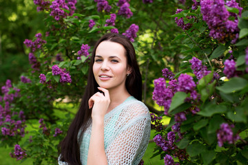 Girl in the park outdoors.