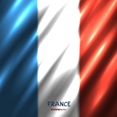 National France flag background