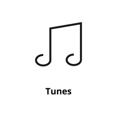 Tunes Line Icon