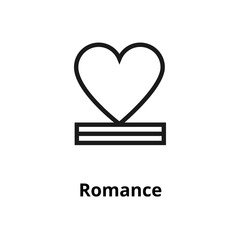 Romance Line Icon