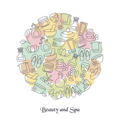 Beauty and spa design concept.
