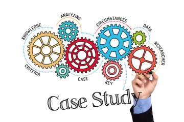 Gears and Case Study Mechanism on Whiteboard