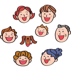 笑顔家族