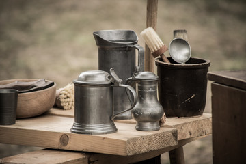 A medieval show in Germany transports visitors back in time with knights in shining armor, jousting...