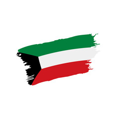 Kuwait flag, vector illustration