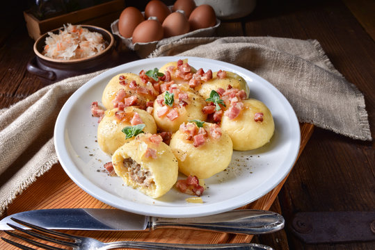 Pyzy are a type of polish dumpling