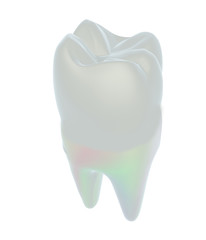 Tooth. 3d illustration