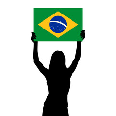 Fan - Brasilien