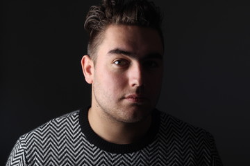 Fototapeta premium Caucasian man