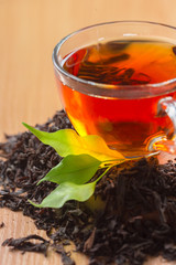 morning tea on the table