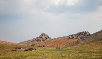 Gorkhi-Terelj National Park. Mongolia