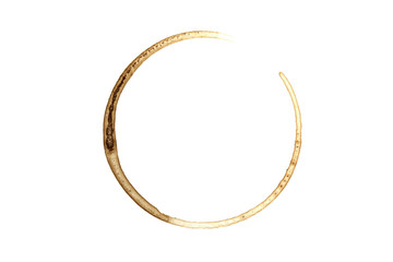 Coffee Stain - Isolated Photo 