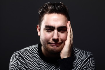 Fototapeta premium Caucasian man