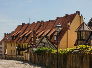 Nuremberg medieval town house, Germany