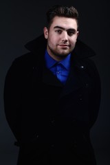 Fototapeta premium Caucasian man