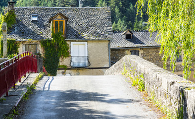 Medieval city of Les Salelles