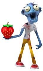 Fun zombie - 3D Illustration