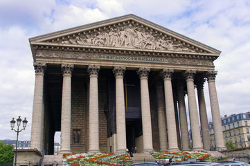 Obraz premium Magdalenae church in Roman style. Paris, France