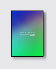 Creative design poster with vibrant gradients.