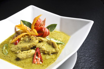 beef or chicken green curry