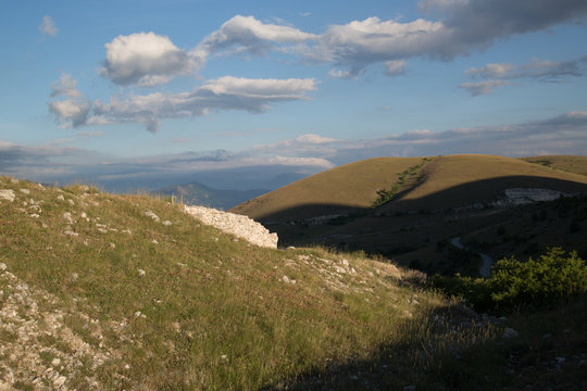 abruzzo landscape, colle della battaglia