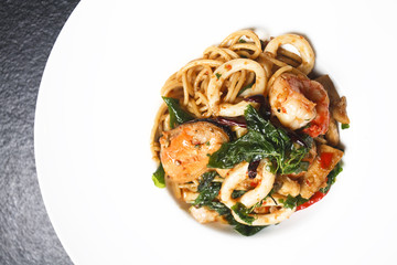 Spaghetti seafood