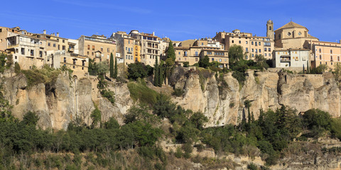 Cuenca, a town in Castilla la Mancha, in Spain Europe