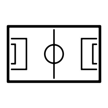 black soccer field outline clip art preview