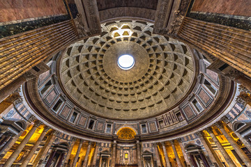 The Pantheon, Rome, Italy.