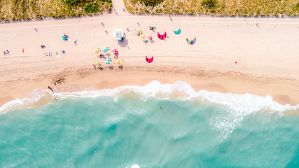 Krajobraz południa USA z lotu ptaka © Aleksander